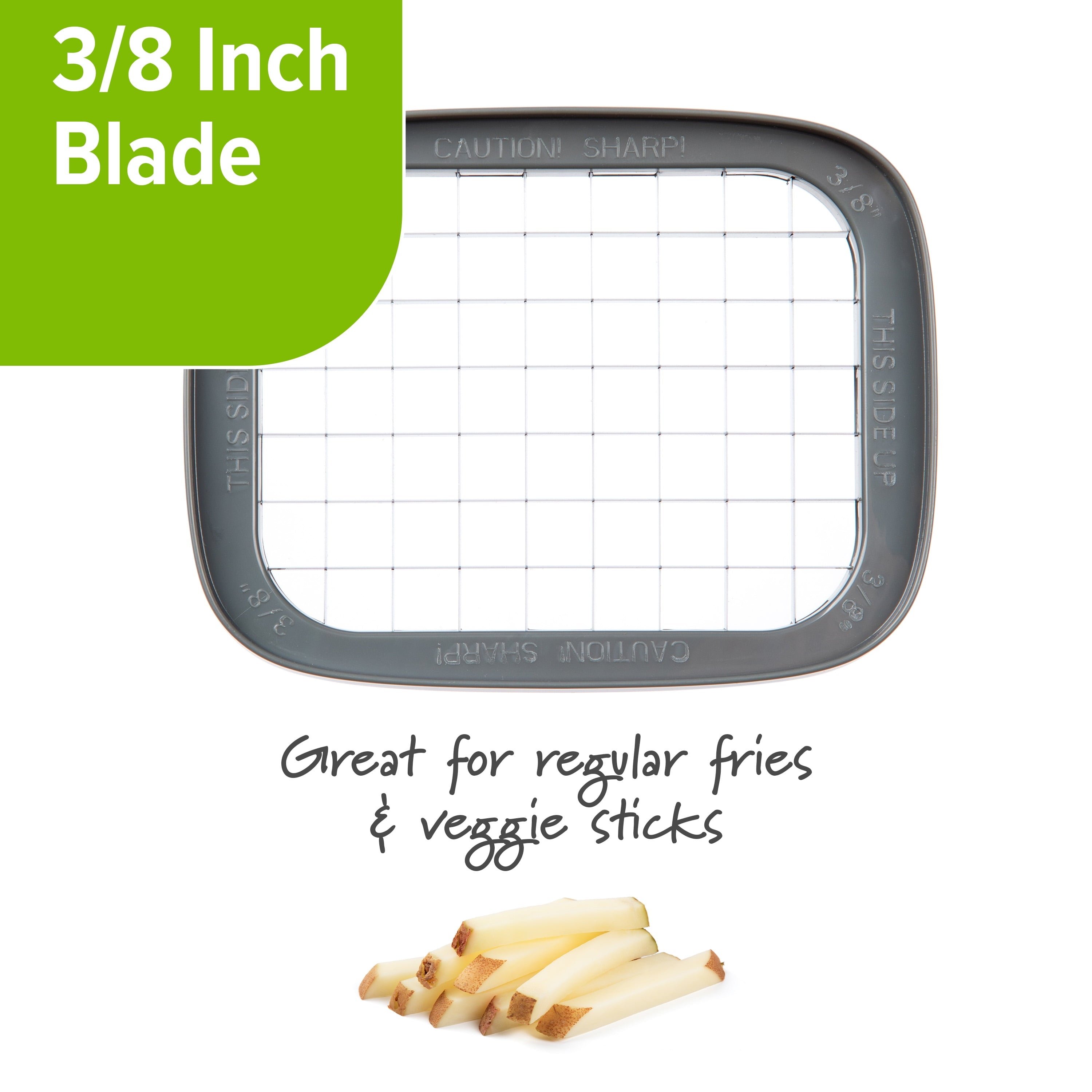 3-in-1 Deluxe French Fry Cutter