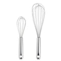 2 Piece Stainless Steel Balloon Whisk, 11.8 inch and 8.85 inch