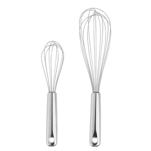 2 Piece Stainless Steel Balloon Whisk, 11.8 inch and 8.85 inch