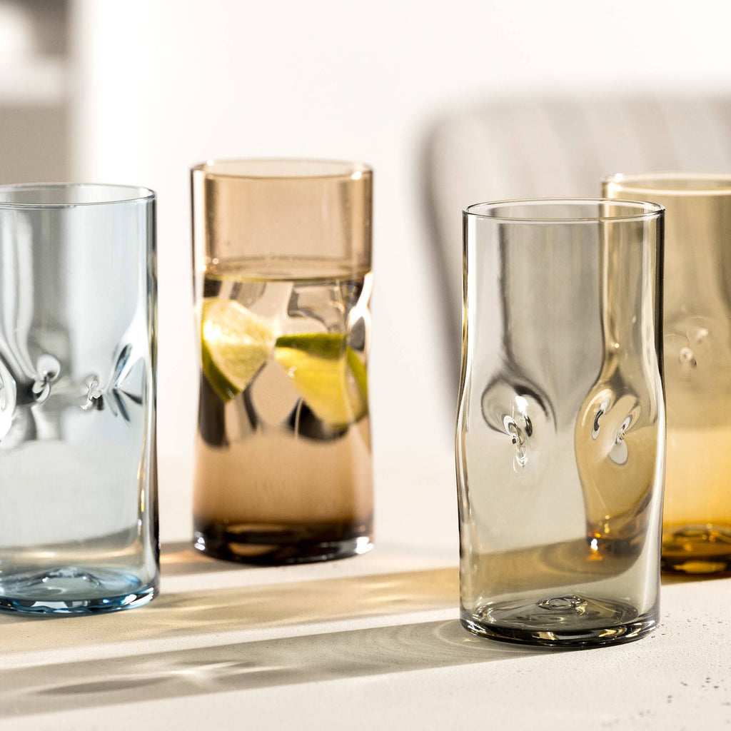 Vesuvio Colored Glassware - Set of 4