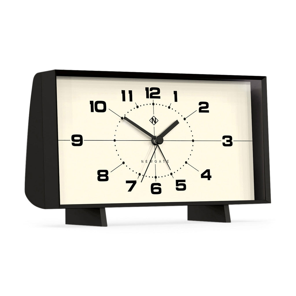 Wideboy Alarm Clock - Black/White