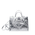 Telfar Tyvek Shopping Bag - Silver