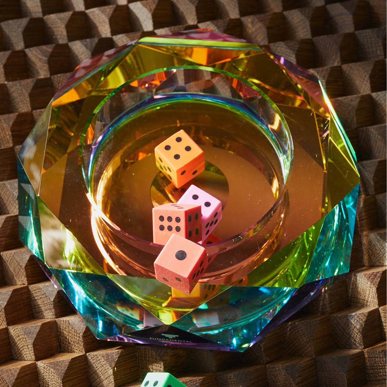 Chromatic Crystal Bowl