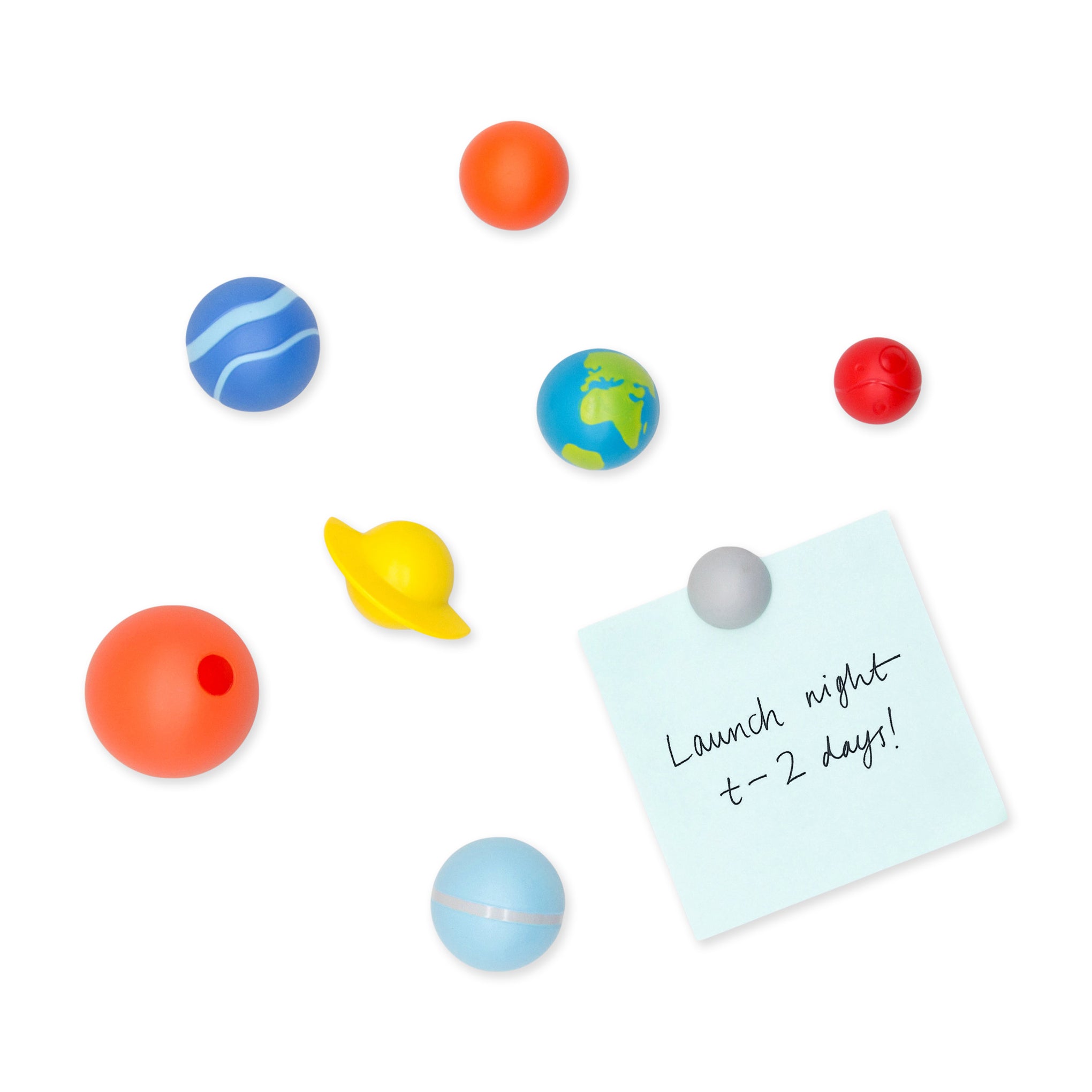 Solar System Refrigerator Magnets - Set of 8