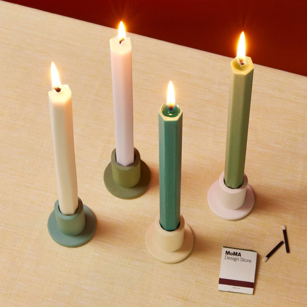 HAY Shape Candles - Set of 4 - Pastel