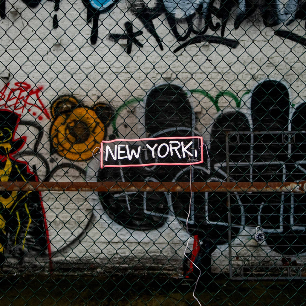 Jean-Michel Basquiat New York Neon Sign