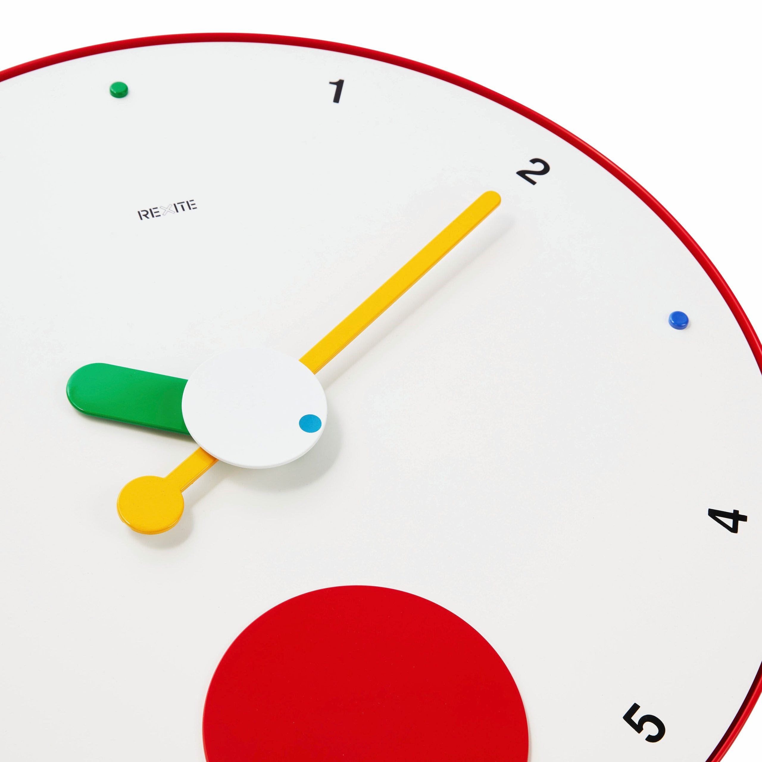 Contrattempo Wall Clock - White