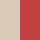 HAY Pattern Napkin - Set of 20 - Off White/ Red