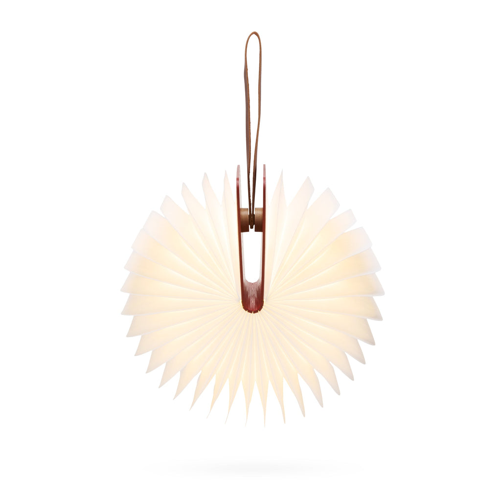 Lumio Book Lamp - Vibrant Red