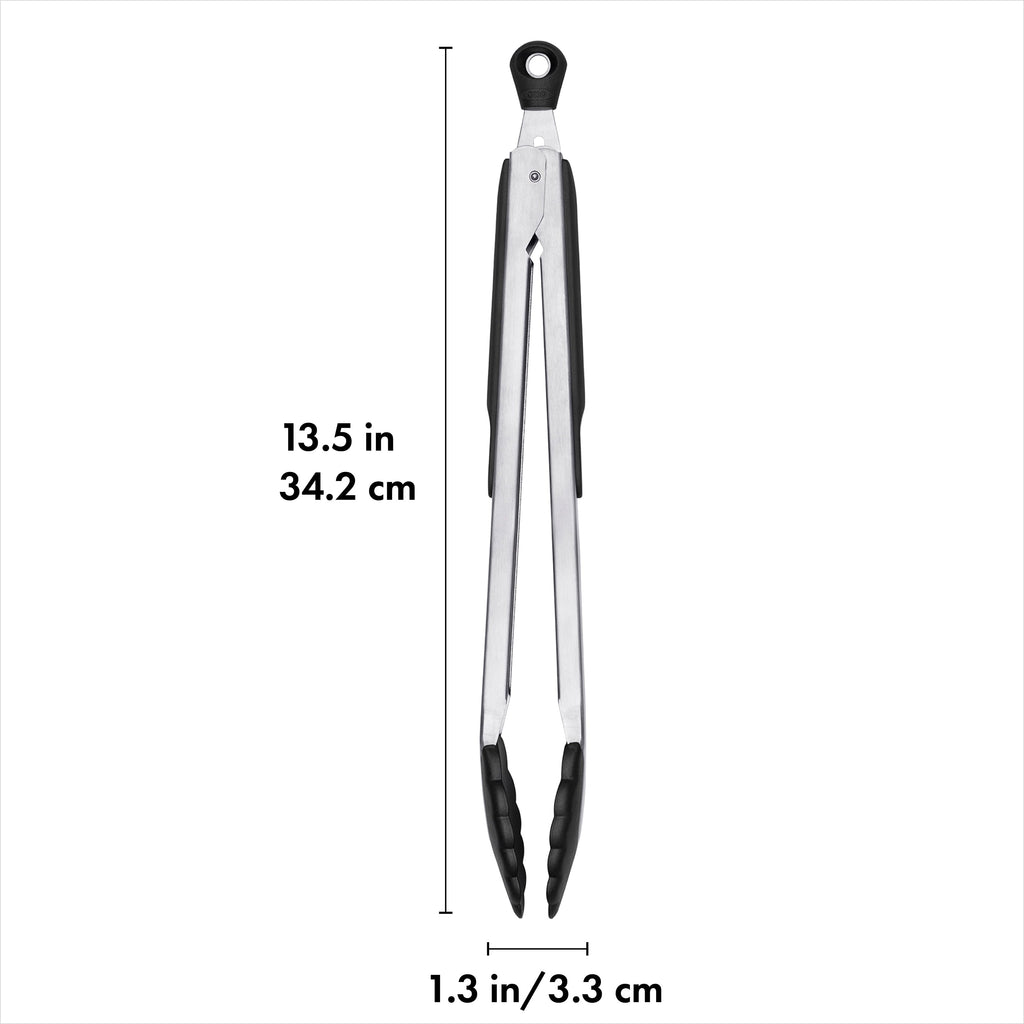 12-inch Food Tongs with Locking Handle
