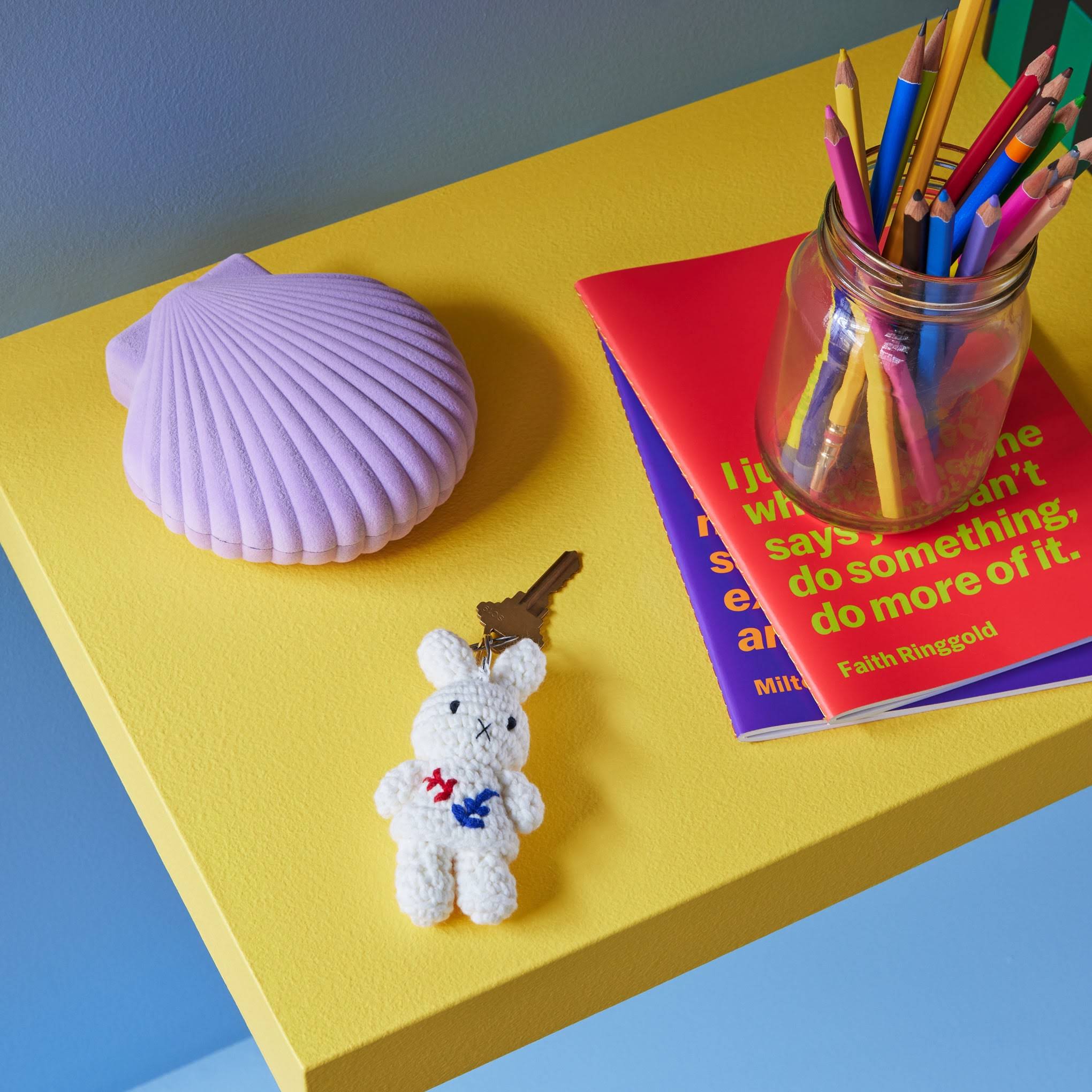 Miffy Plush Keyring