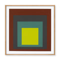 Josef Albers I-S k Framed Poster