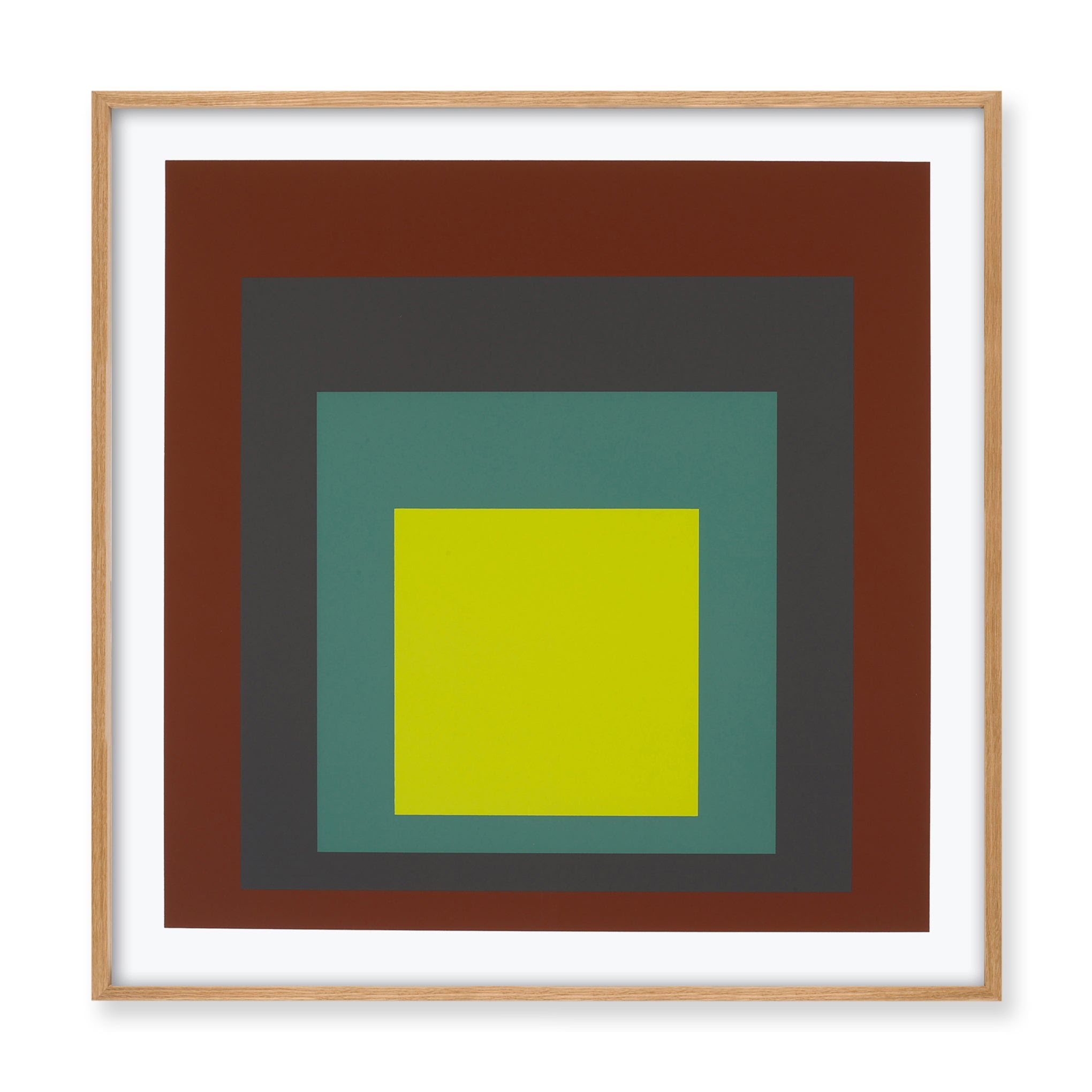 Josef Albers I-S k Framed Poster