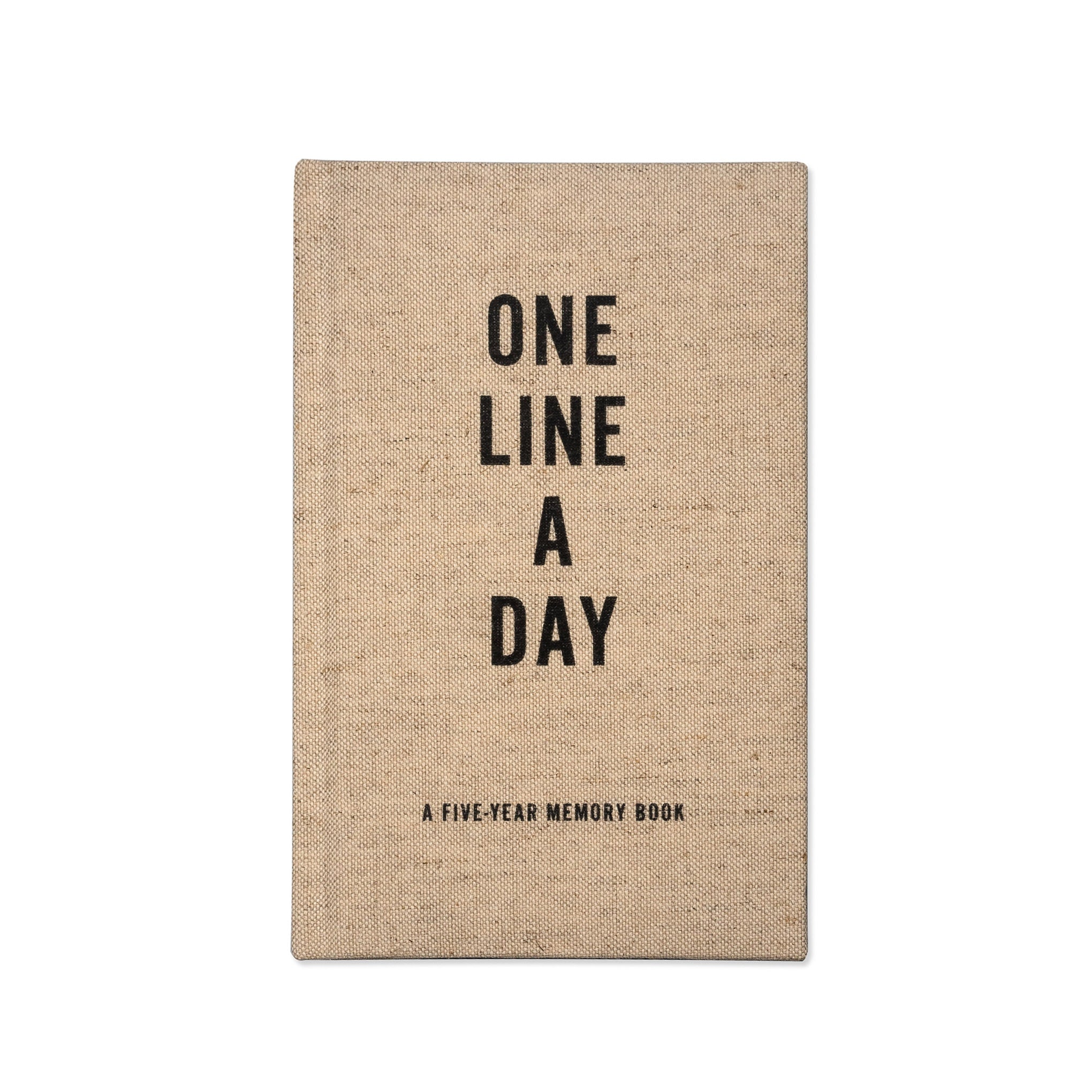 One Line a Day: A Five-Year Memory Book - Clothbound