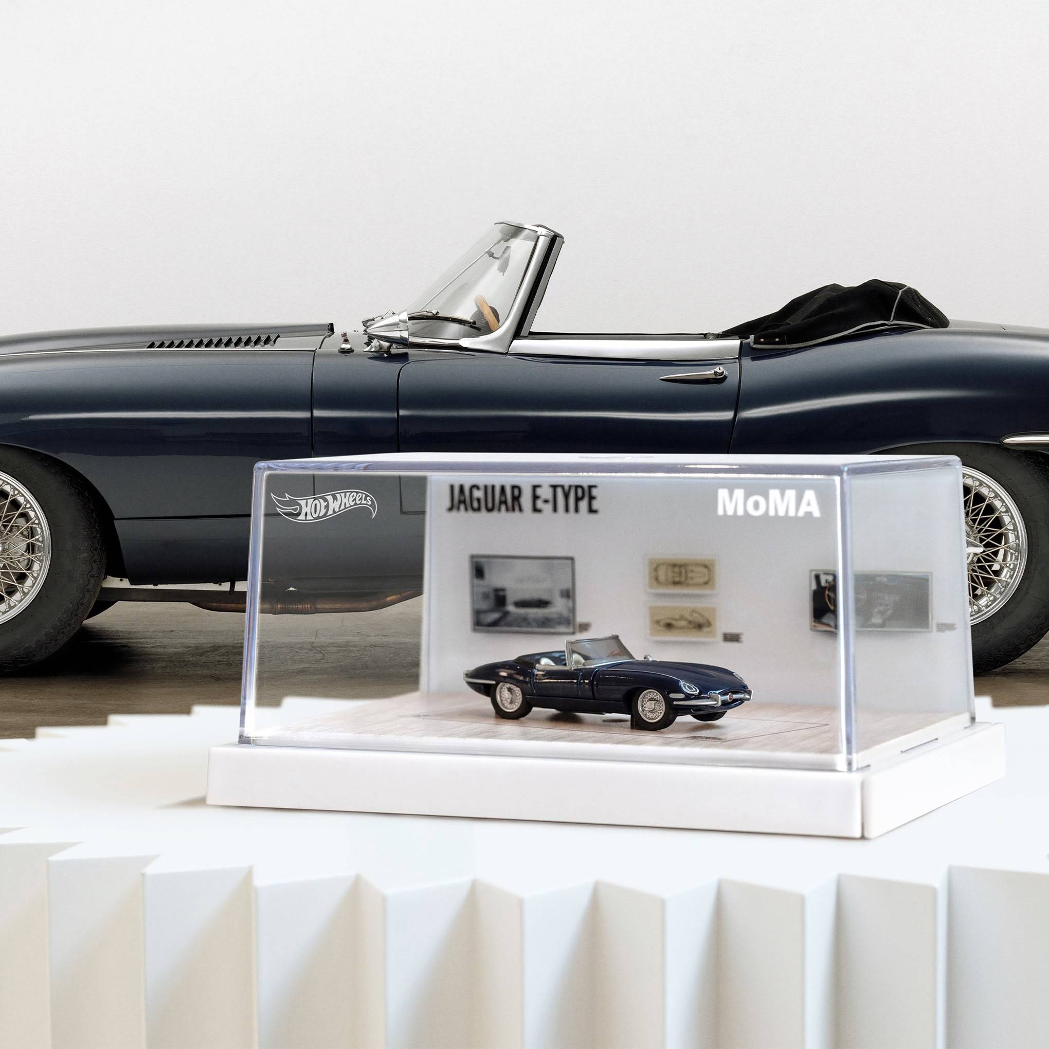 Hot Wheels x MoMA Collectible die-cast Car - Jaguar E-Type