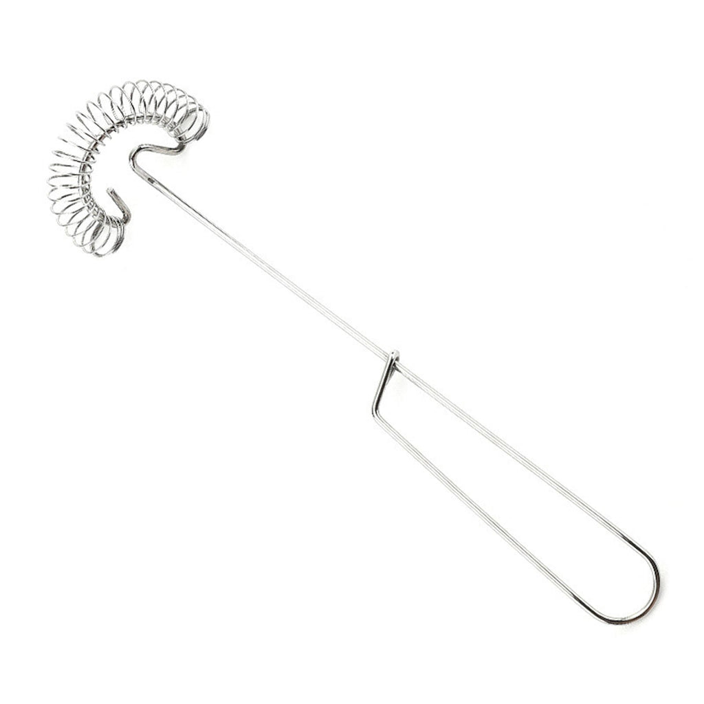 Stainless Steel Egg Whisk, Spring Wire Mixer, Hand Held Egg Beater, Kitchen Cooking Tool, 10.61 Inch Length(1 pack)