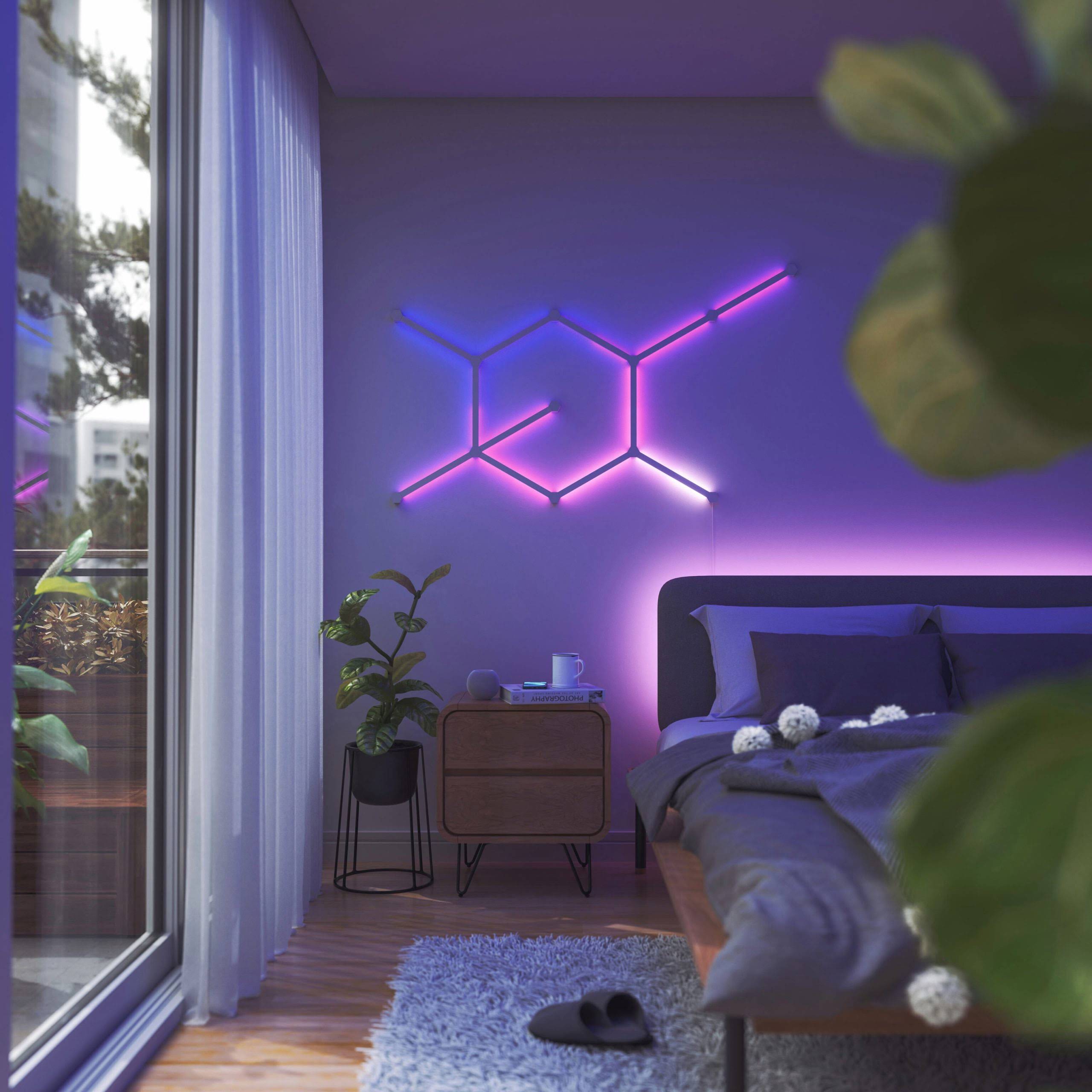 Nanoleaf Lines Smart Interactive Lighting Kit - Set of 12