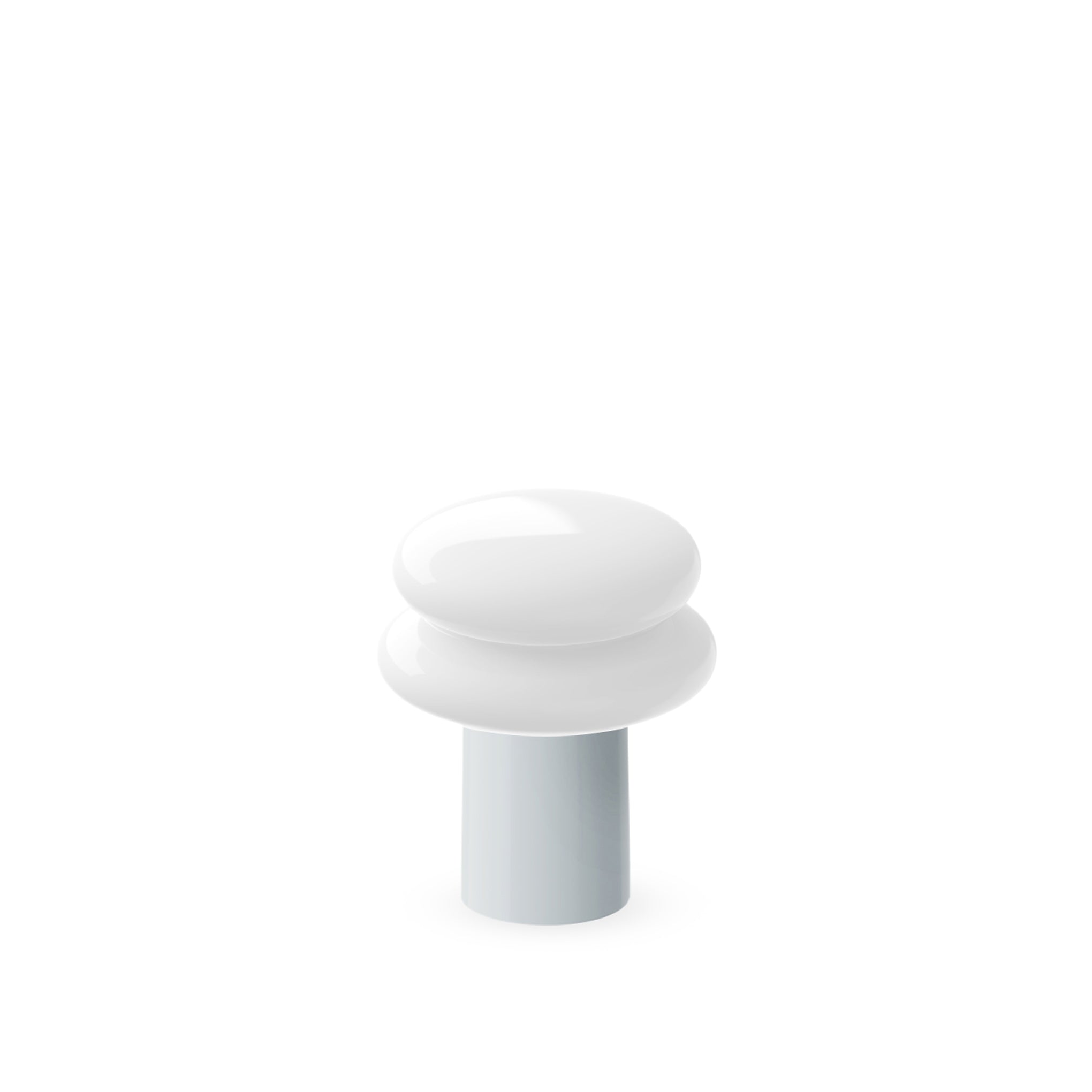 Snowman 8 Mini Portable Lamp - Ice Blue