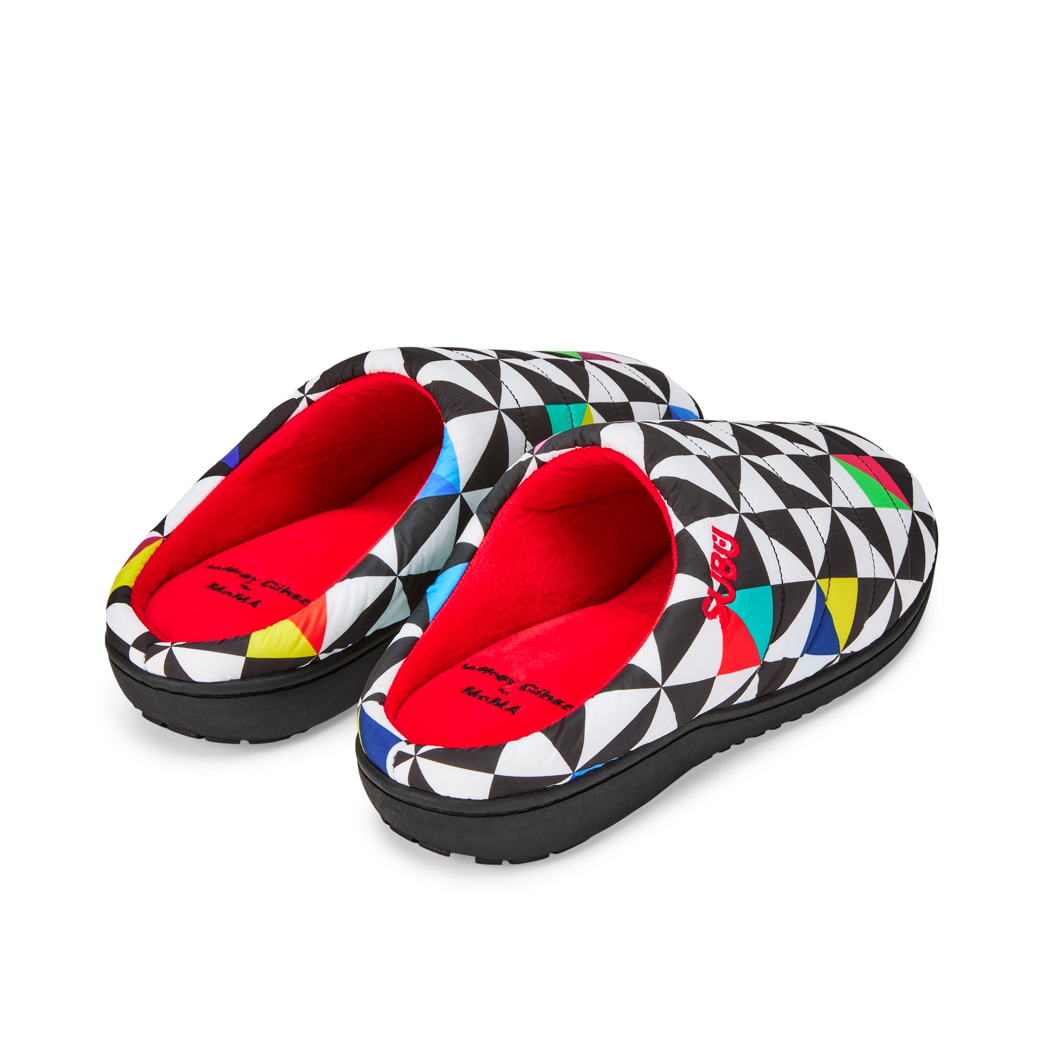 Jeffrey Gibson for MoMA Subu Slippers - Triangular Mosaic