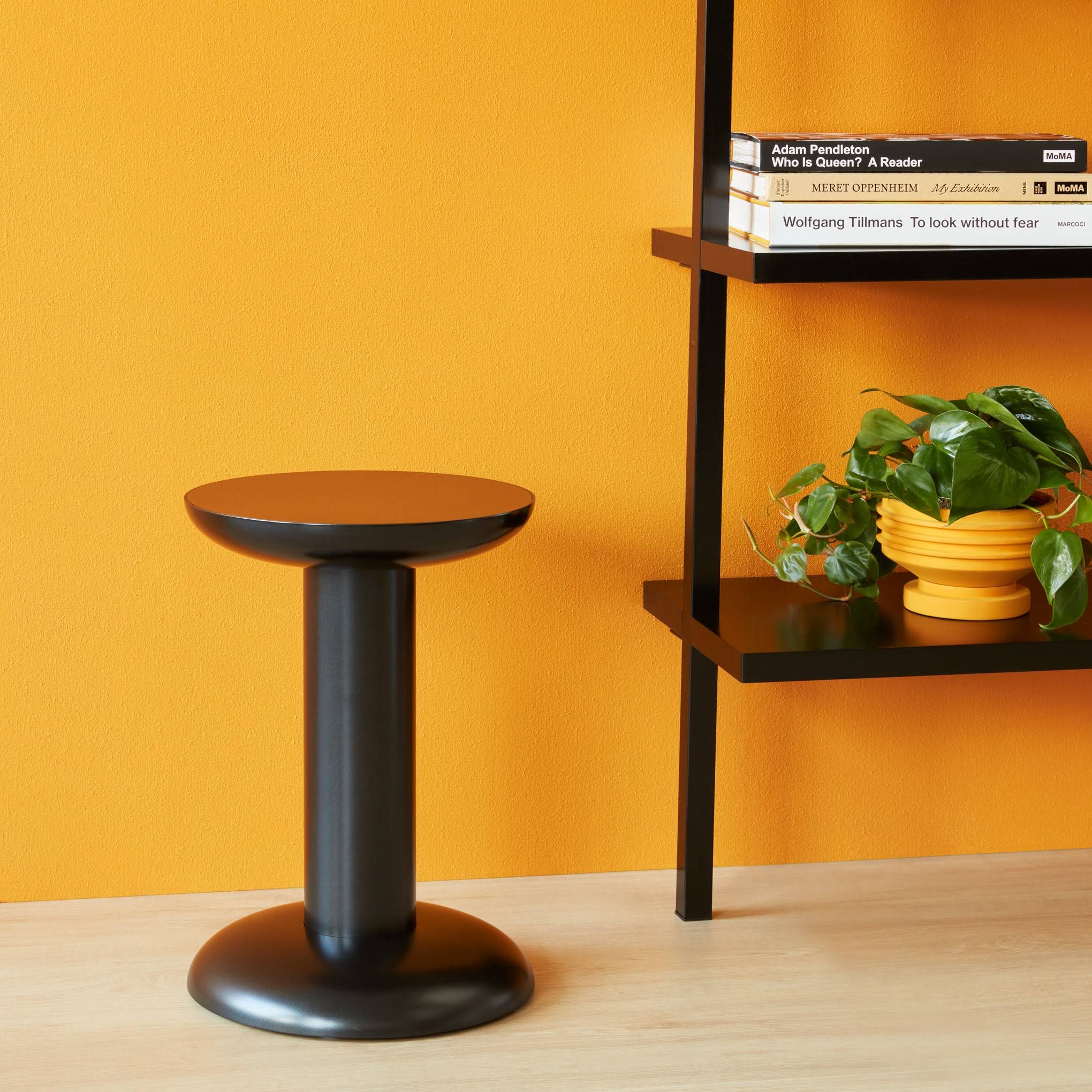 Raawii Recycled Aluminum Thing Stool by George Sowden - Black