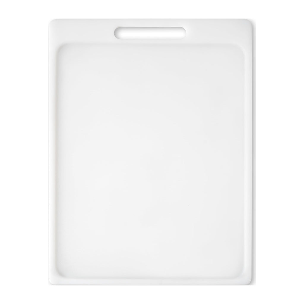 (3 pack) 8.5"X11" Non-Slip Poly Cutting Board, White Color