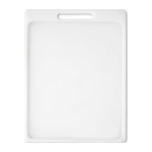(3 pack) 8.5"X11" Non-Slip Poly Cutting Board, White Color