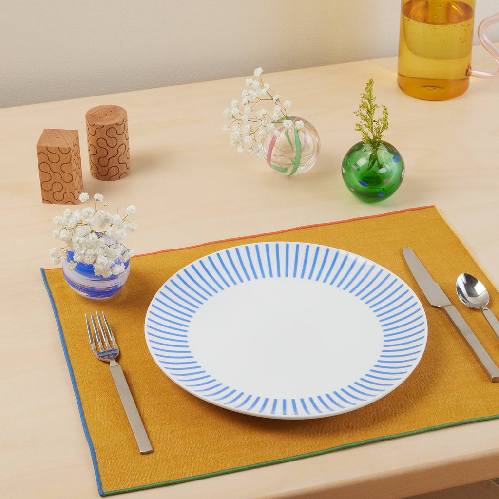 Hana Glass Bud Vase - Blue