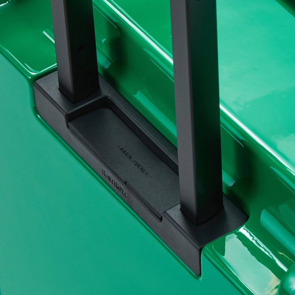 Square Expandable Suitcase with TT Handle - Checked