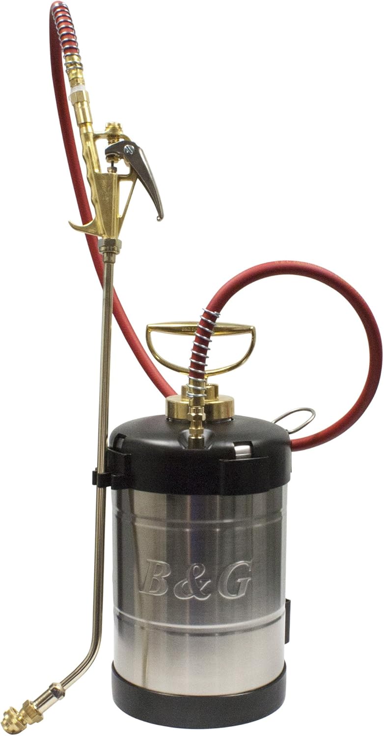 B&amp;G 1 Gal Stainless Steel Sprayer with 18" Multeejet Tip