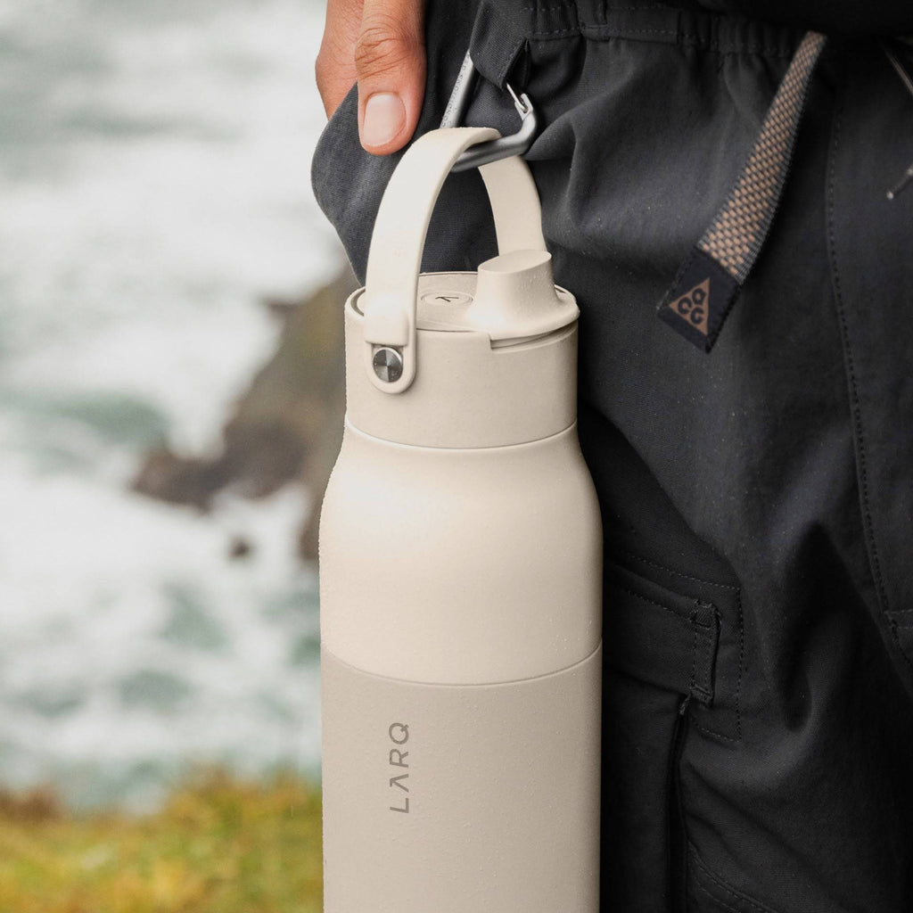 Larq PureVis 2.0 Water Bottle &amp; Filters - Mojave Dune