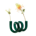 Curly Glass Vase