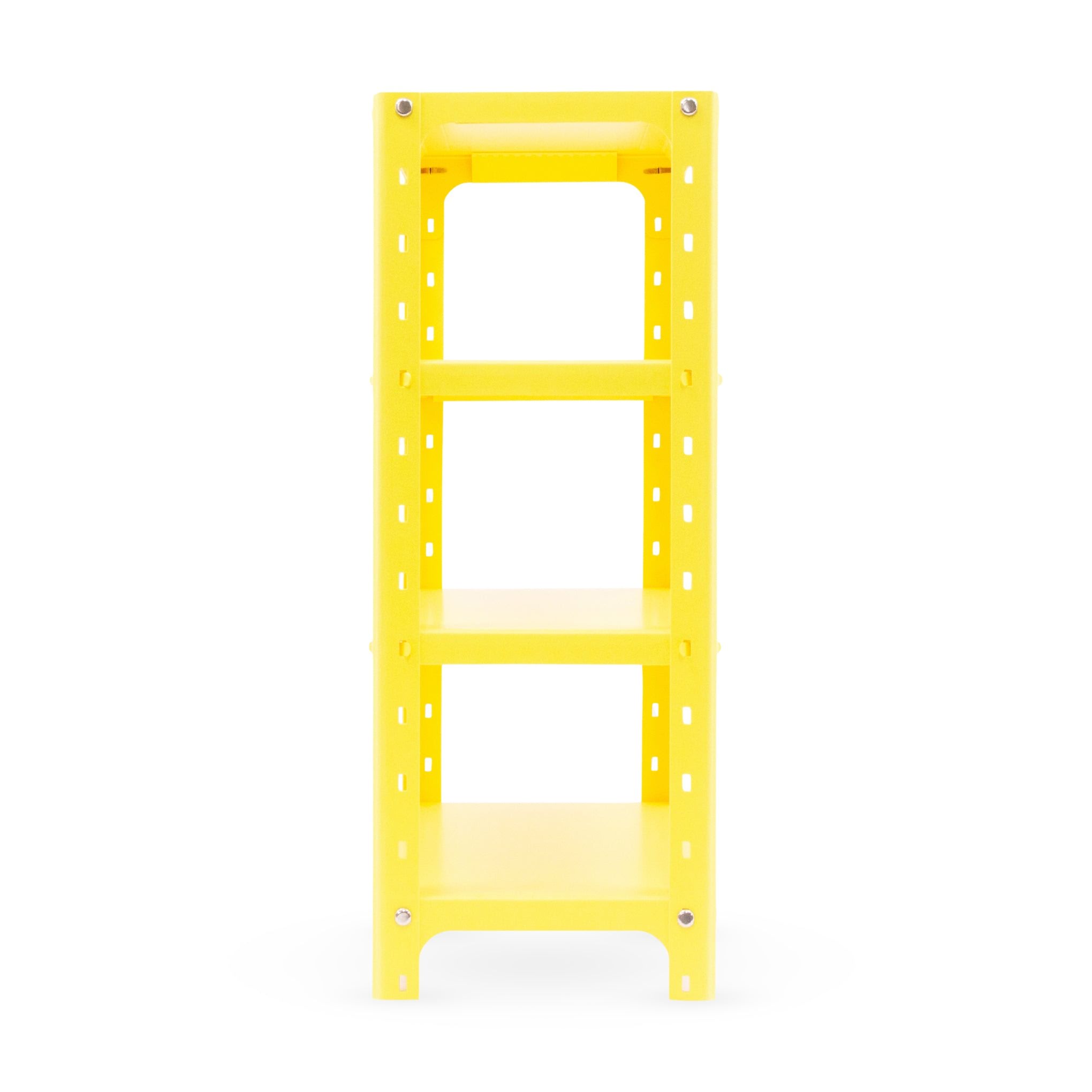 Paper Shelves Rack - Yellow