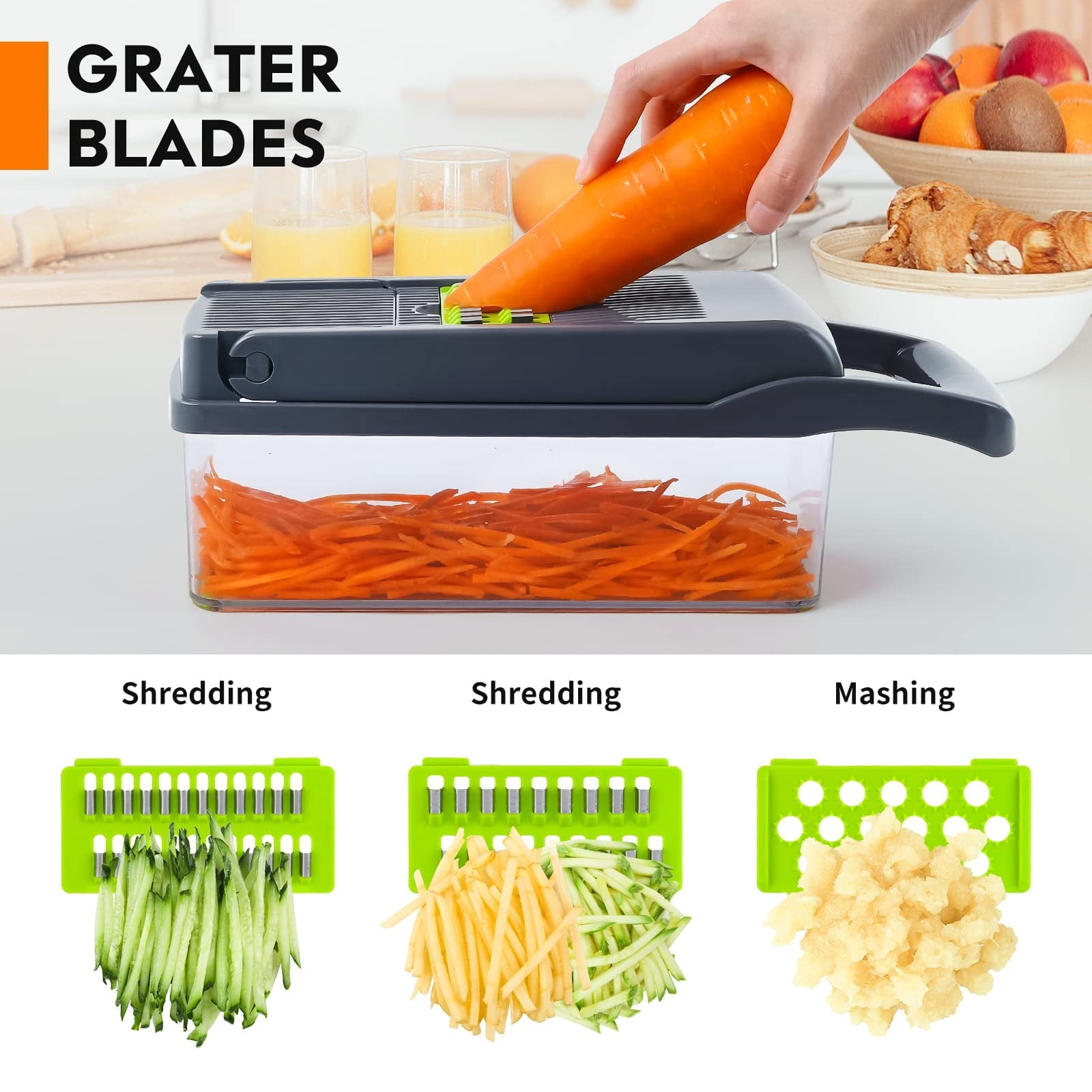 Vegetable Chopper Slicer 16 in 1