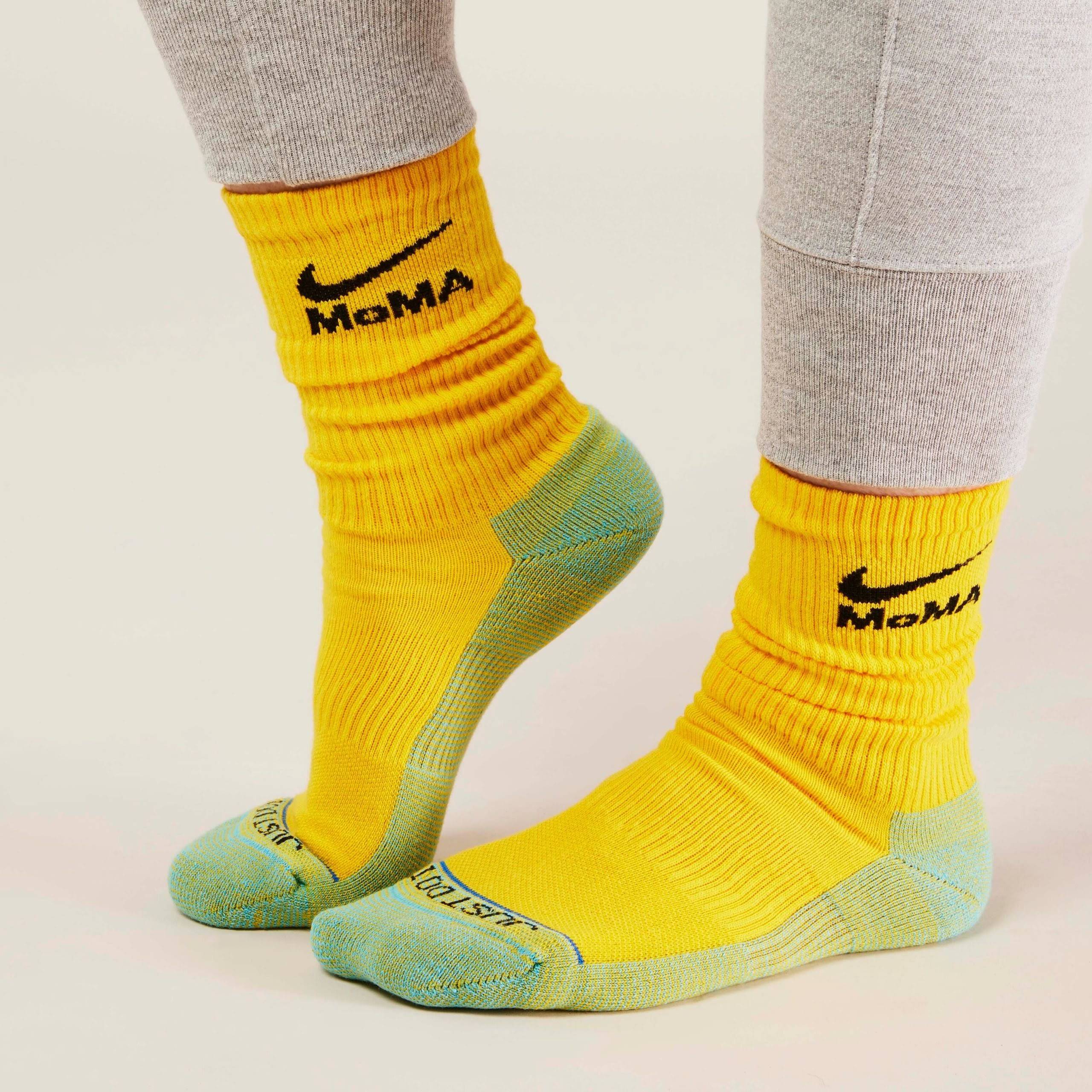MoMA Nike Everyday Socks - Amarillo Yellow