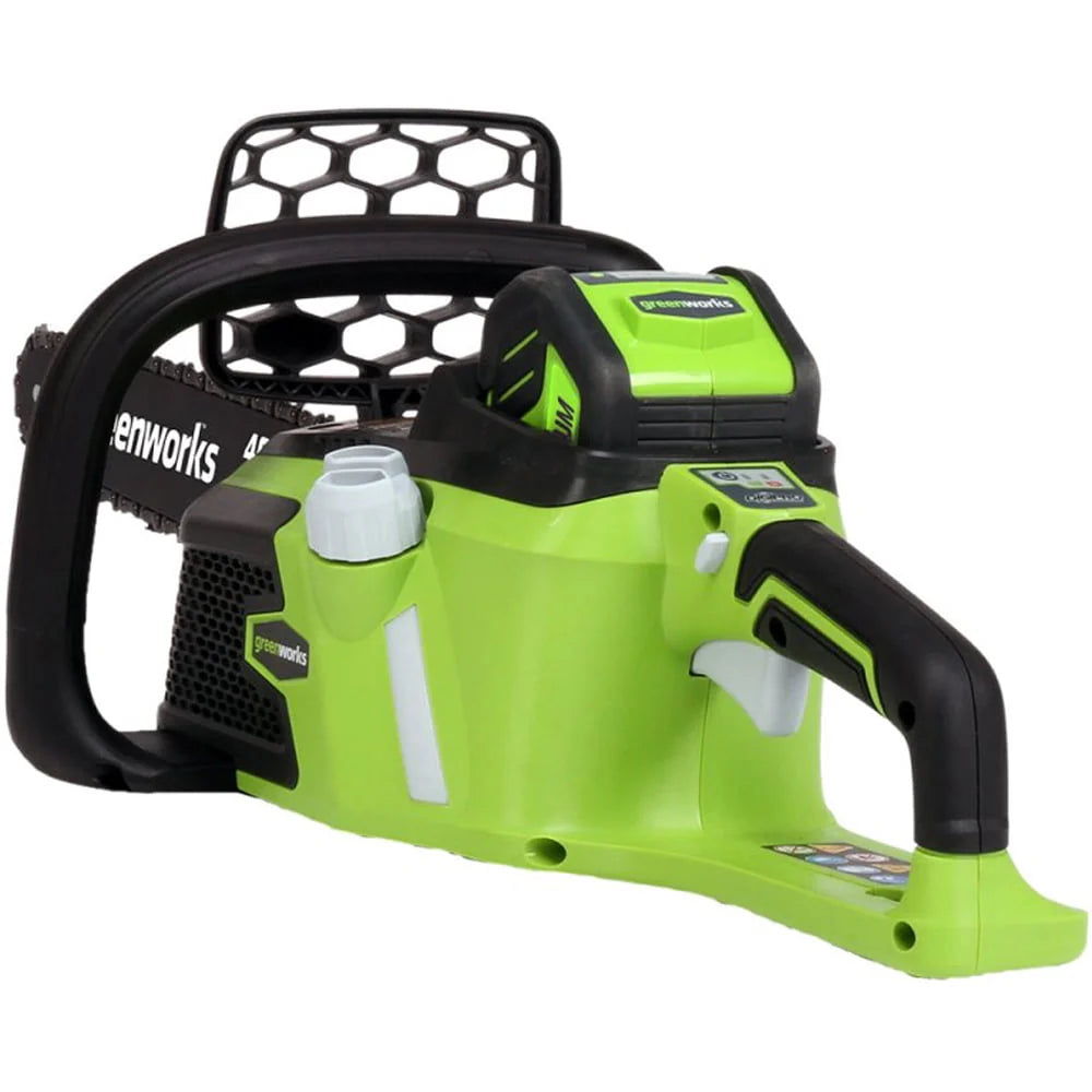 Greenworks 40V 16" Cordless Brushless Chainsaw with 4.0 Ah Battery and Charger, 20312