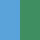 Dusen Dusen Cotton Striped Beanie - Blue/ Green