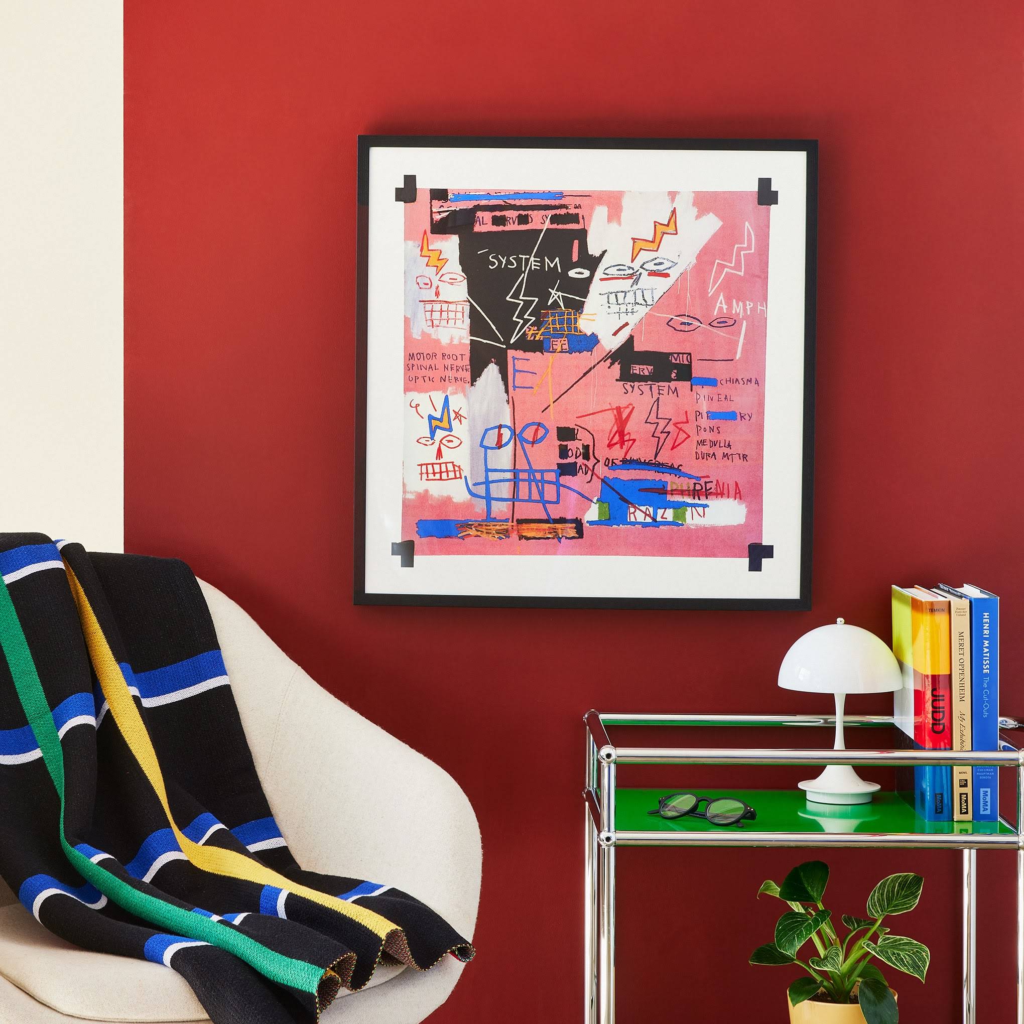 Jean-Michel Basquiat Six Fifty Framed Poster