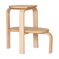 Altura Step Stool &amp; Side Table - Oak