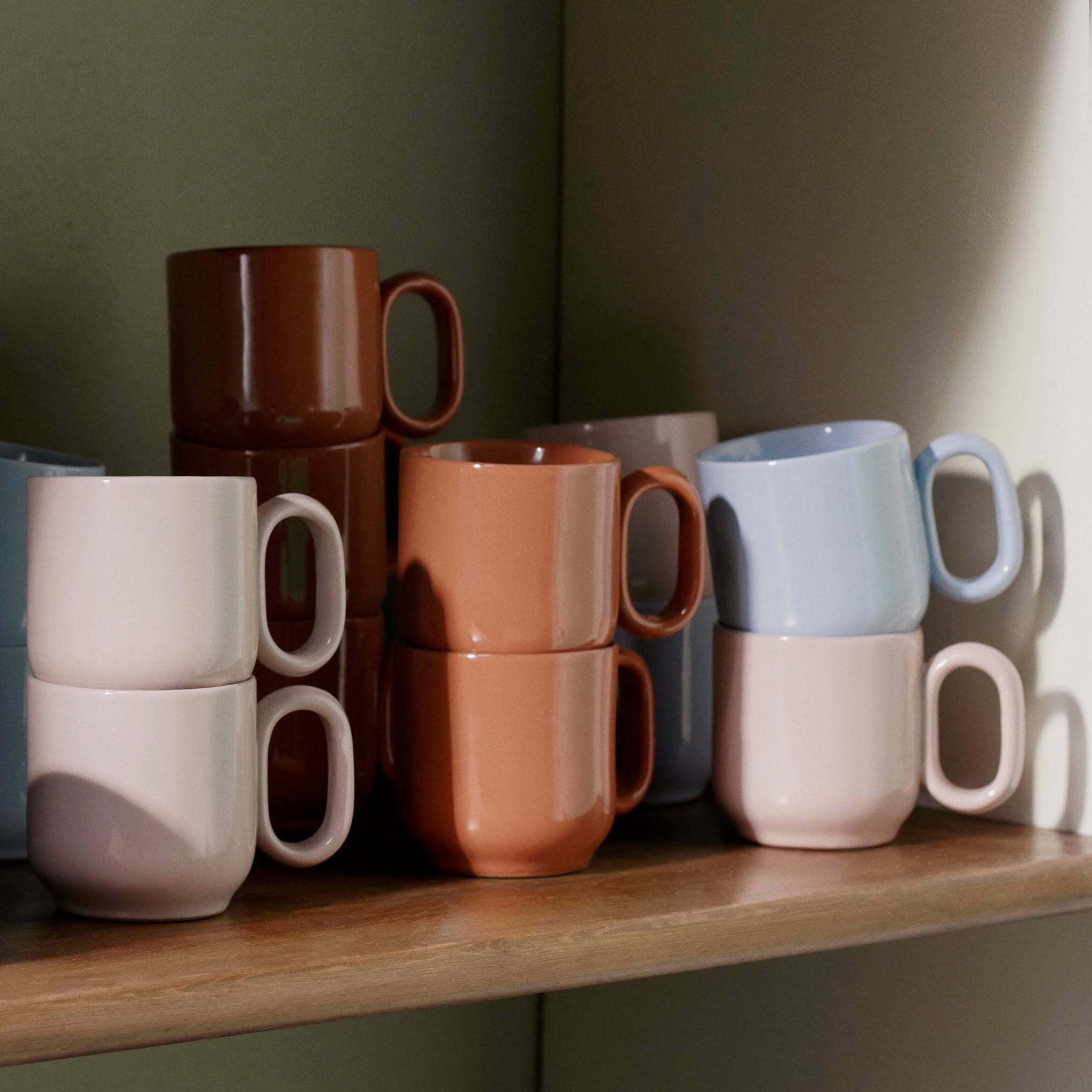 HAY Barro Mug - Set of 2 - Pink