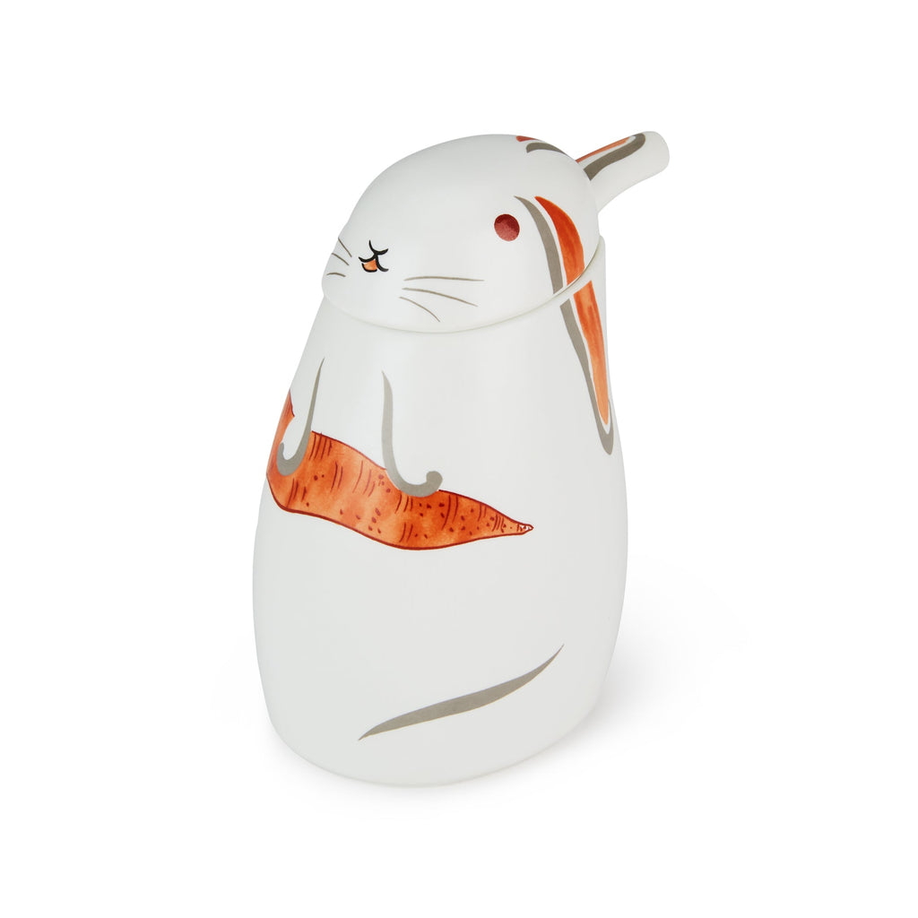Rabbit Porcelain Soy Sauce Dispenser