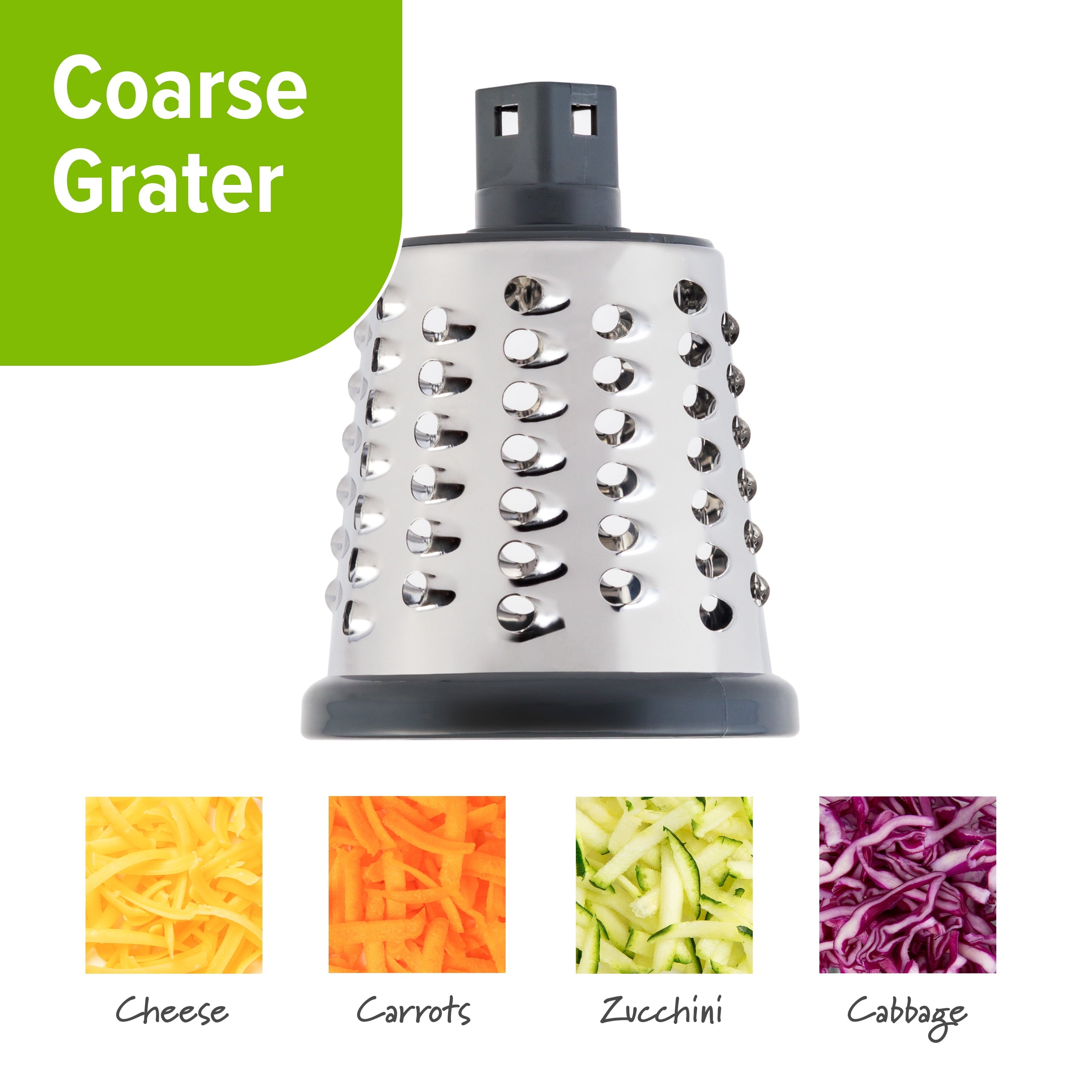 Manual Rotary Grater & Slicer