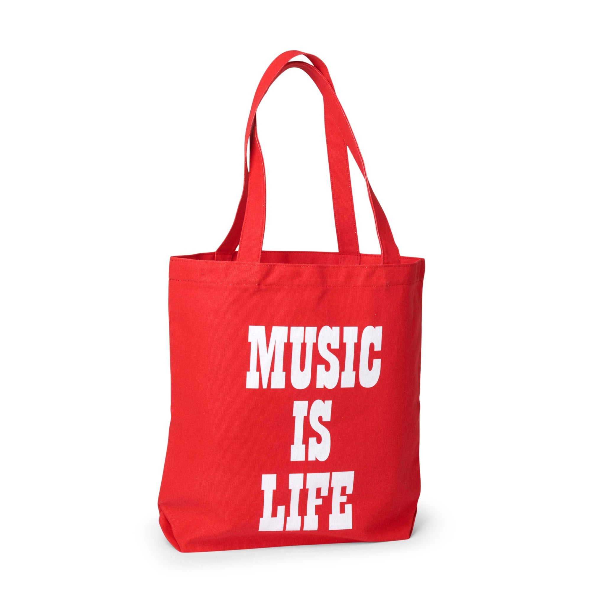 Snoopy Cotton Canvas Tote Bag - Red