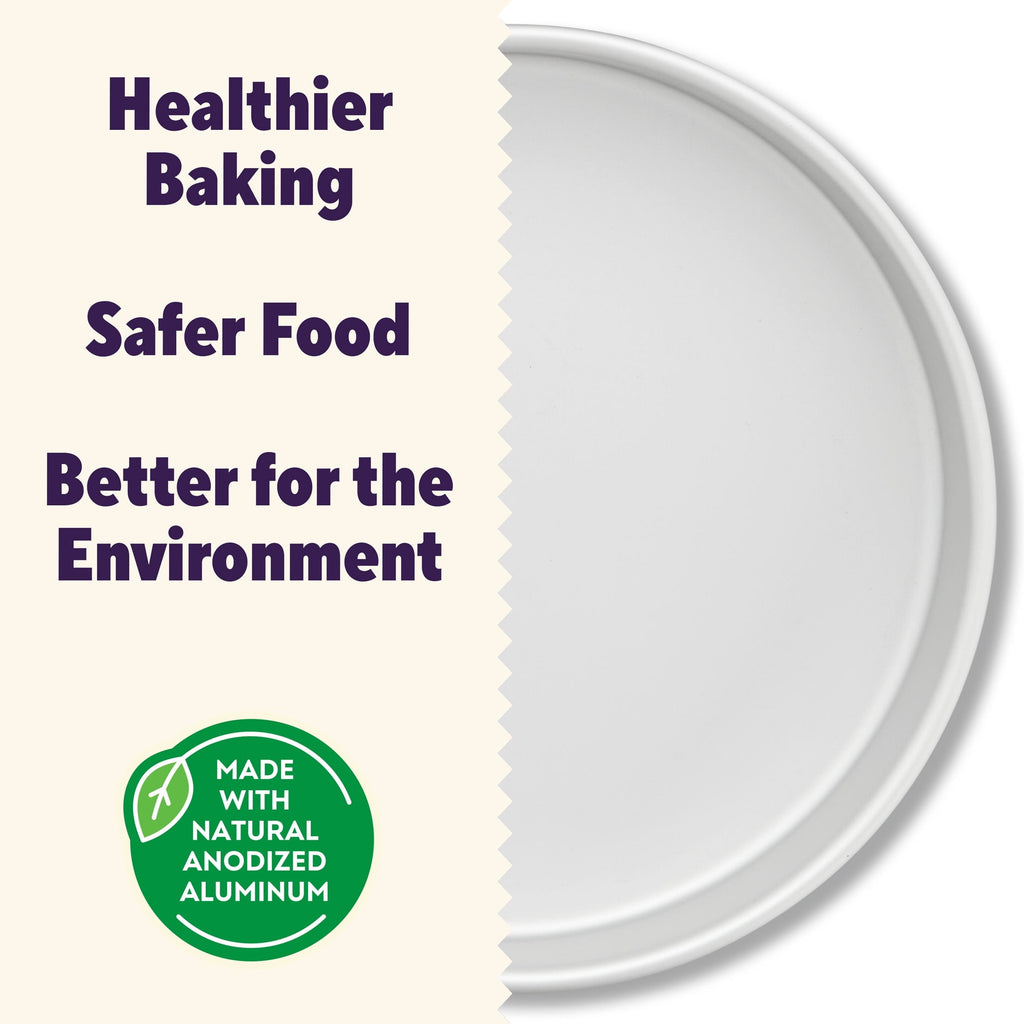 Aluminum 8" Round Cake Pan 2" Depth Layer Cake Baking Pan, Packaging May Vary