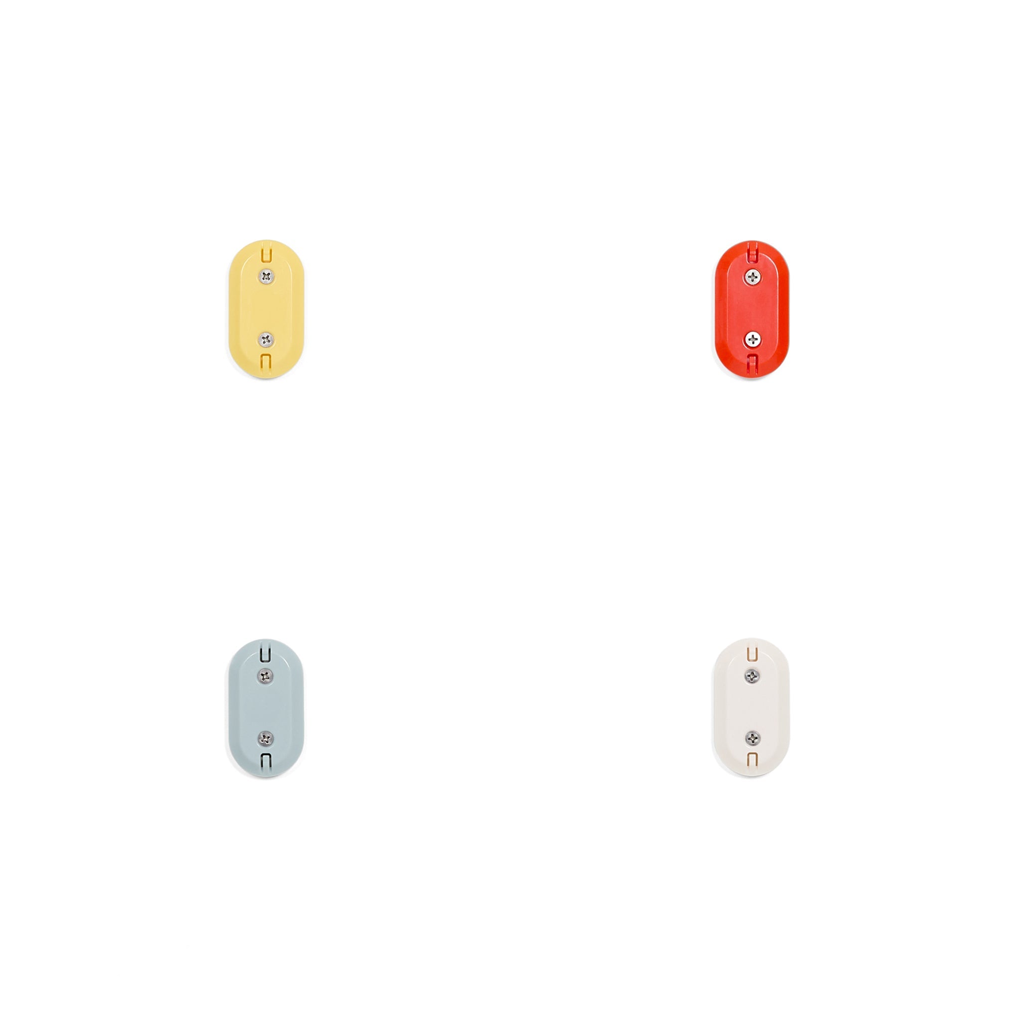 Swell Coat Rack &amp; Wall Organizer - Yellow