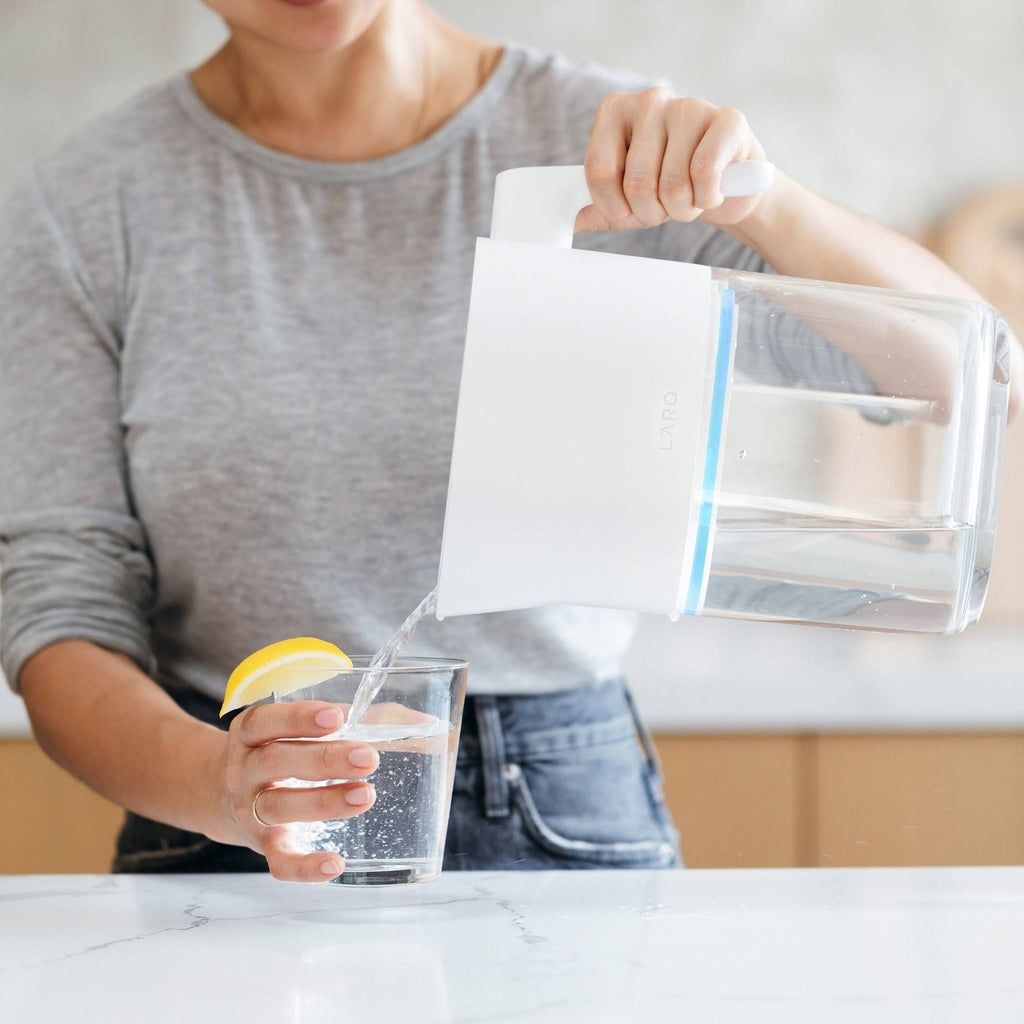 LARQ UV Purifying Pitcher - Granite White