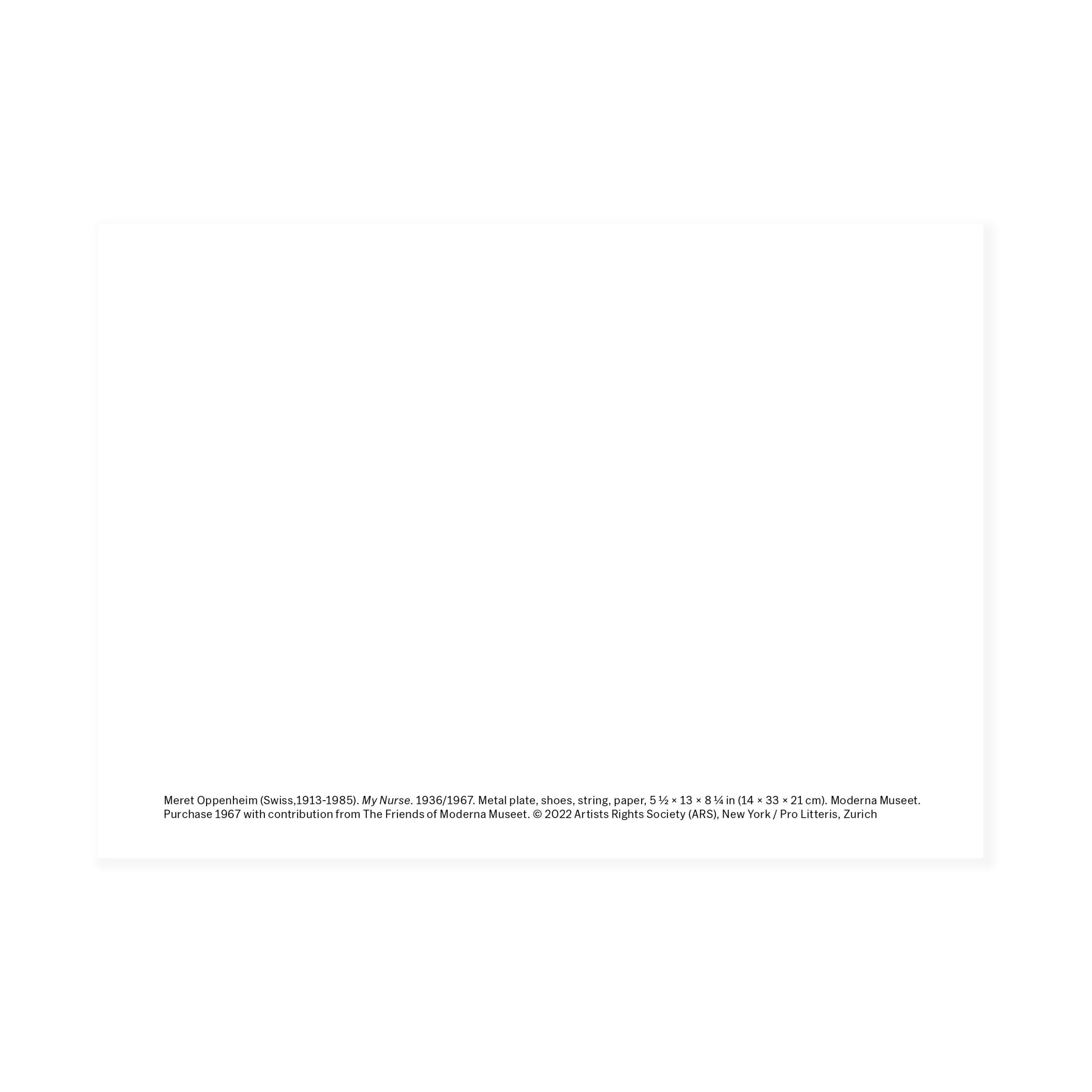 Meret Oppenheim My Nurse Holiday Cards - Set of 12