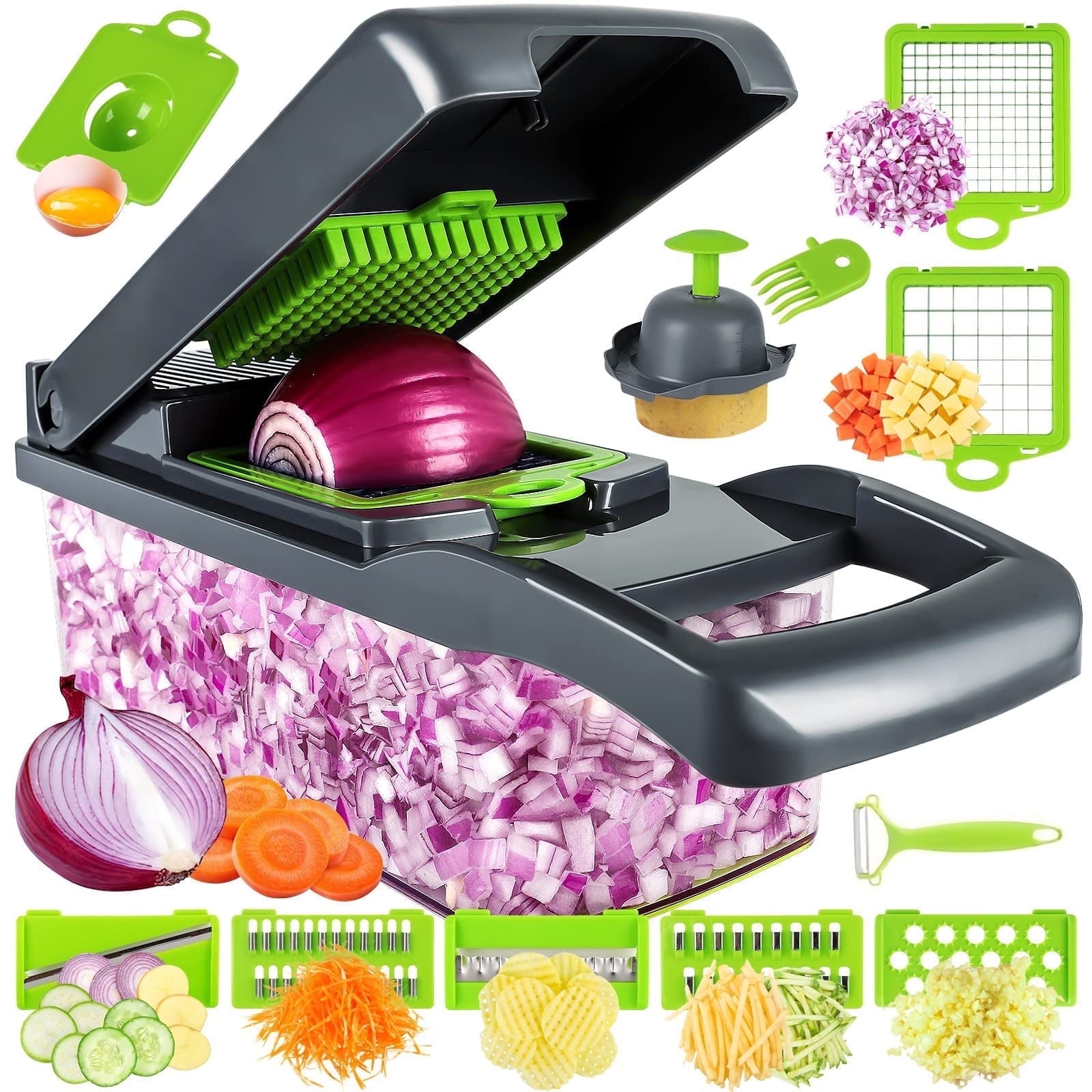 Vegetable Chopper Slicer 16 in 1