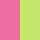 Bloom 3D-Printed Vase - Light Green/ Neon Pink