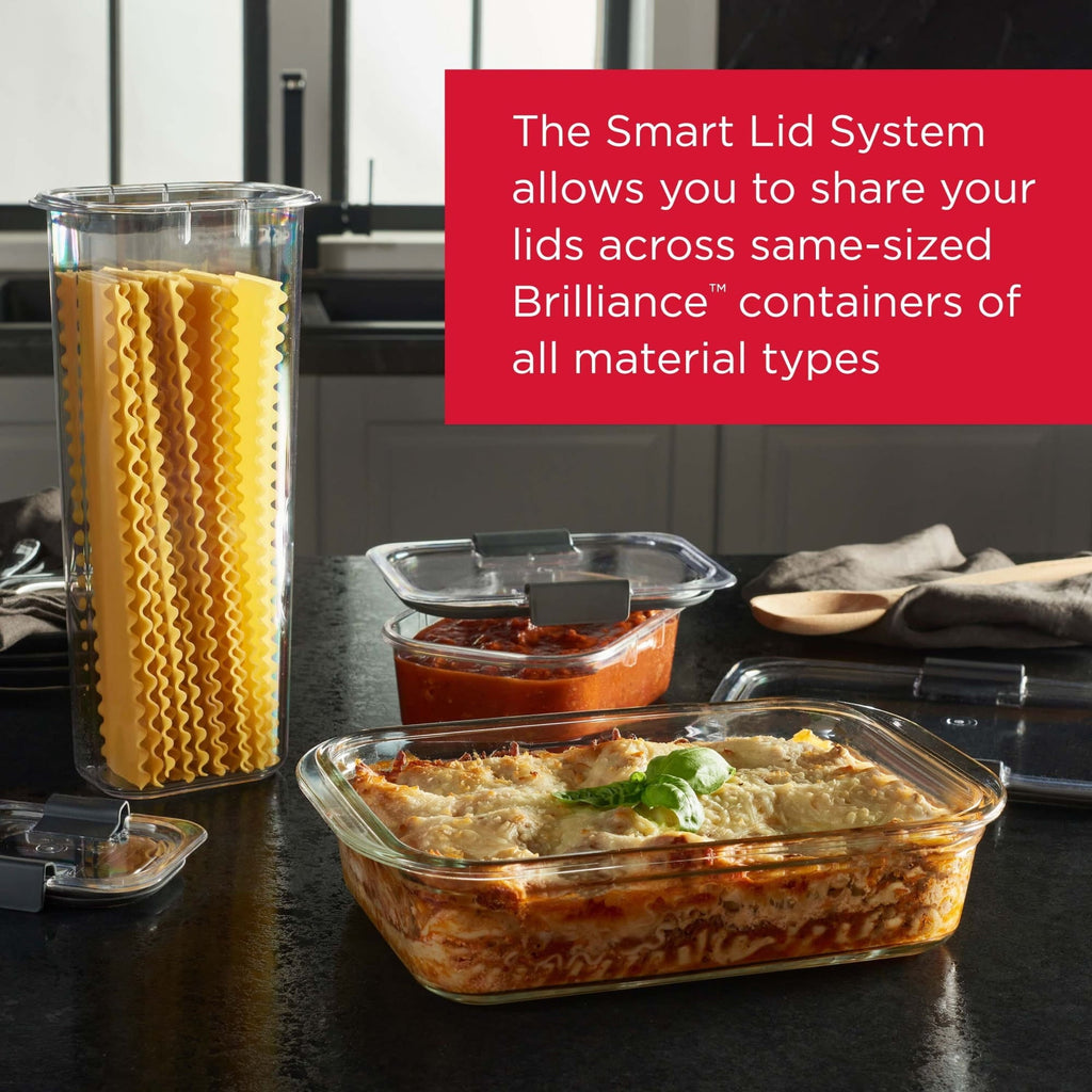 1.3 Cup Stain-Proof Food Storage Container, Set of 2