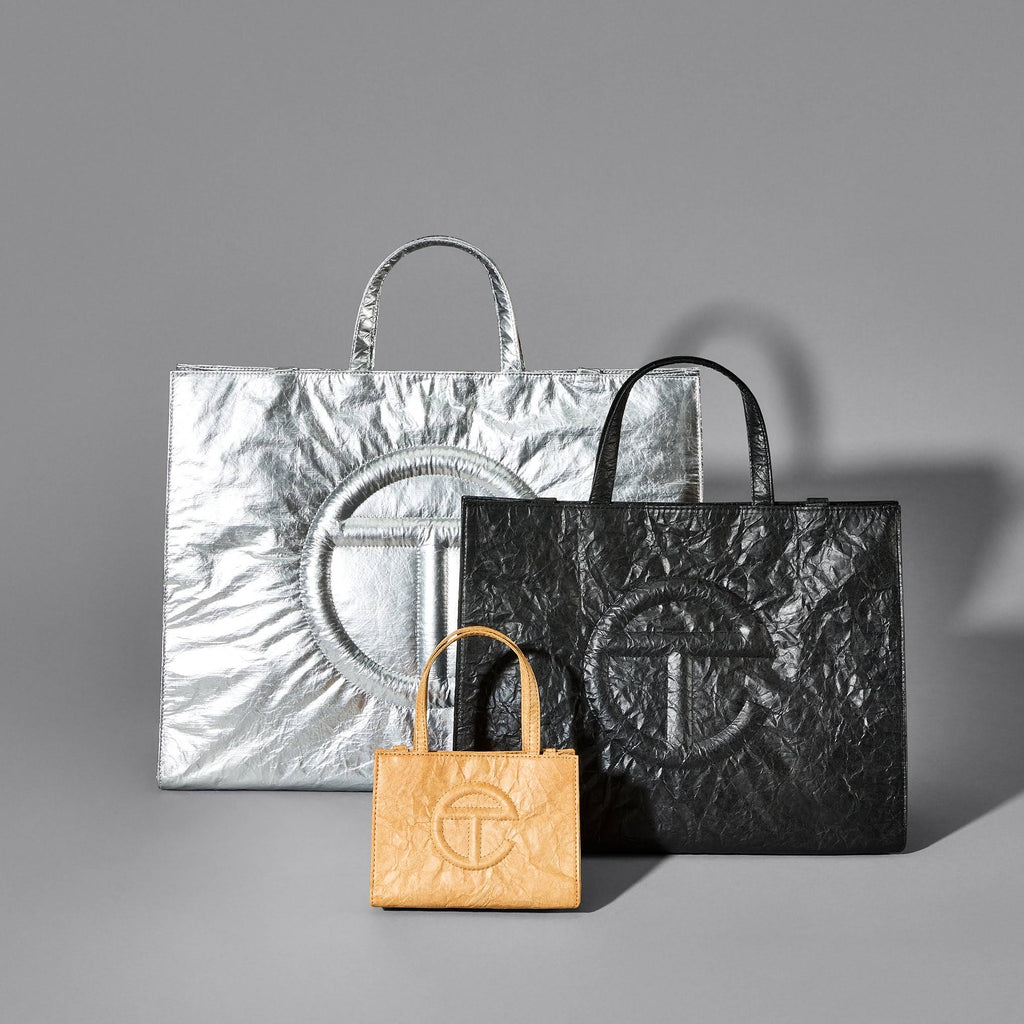 Telfar Tyvek Shopping Bag - Brown